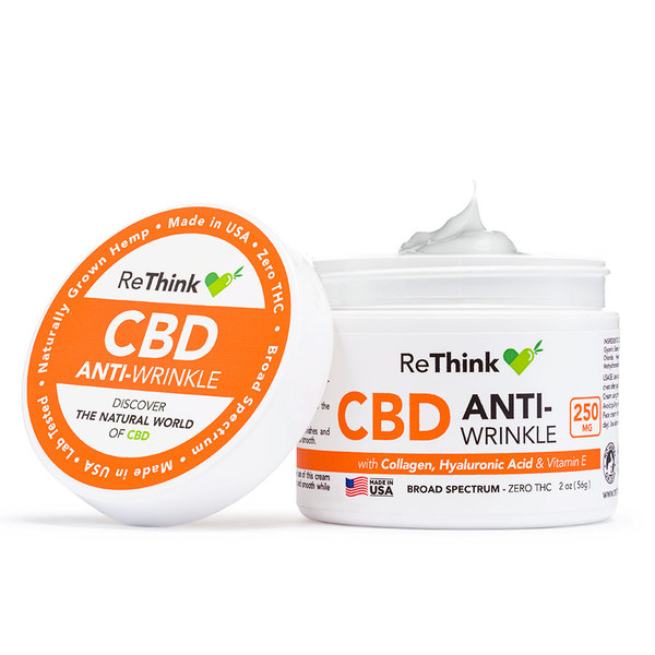 Rethink Cbd Anti-Wrinkle Face Cream 2 Oz
