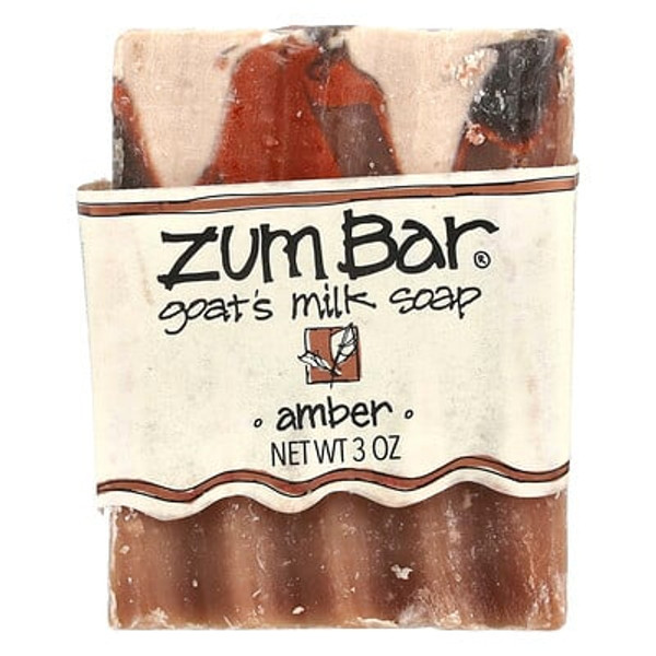 ZUM Bar Goat's Milk Soap Amber 3 oz