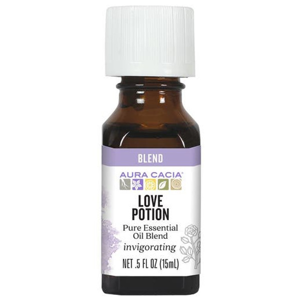 Aura Cacia Love Potion Essential Solutions .5Fl Oz