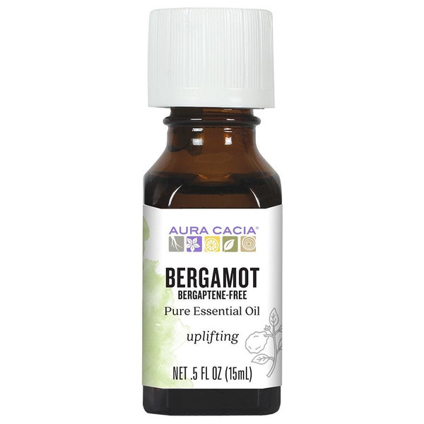 Aura Cacia Essential Oil; Bergamot .5Fl Oz