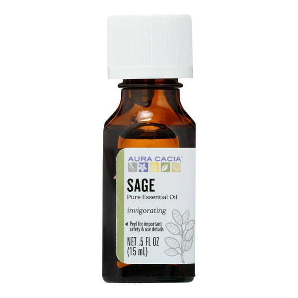 Aura Cacia Essential Oil, Clary Sage .5Fl Oz