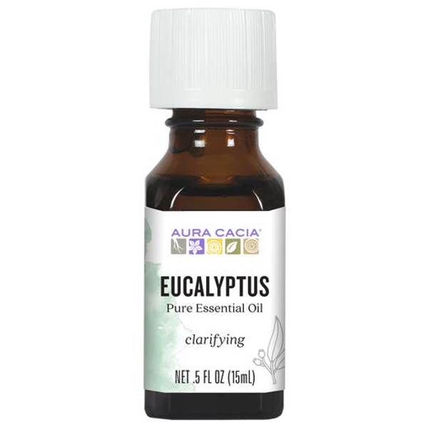 Aura Cacia Essential Oil; Eucalyptus .5Fl Oz