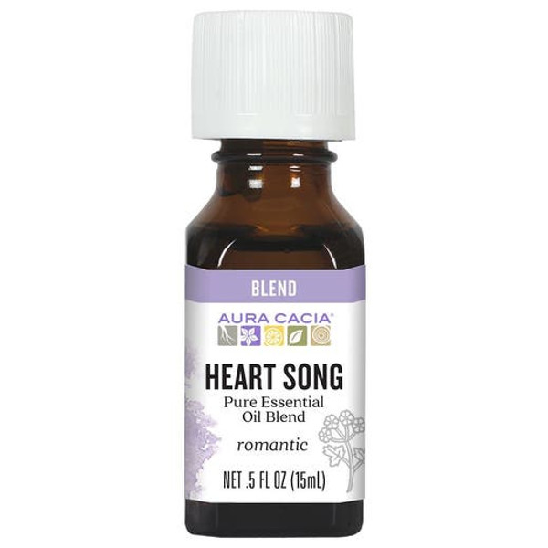 Aura Cacia Essential Oil, Heartsong .5Fl Oz