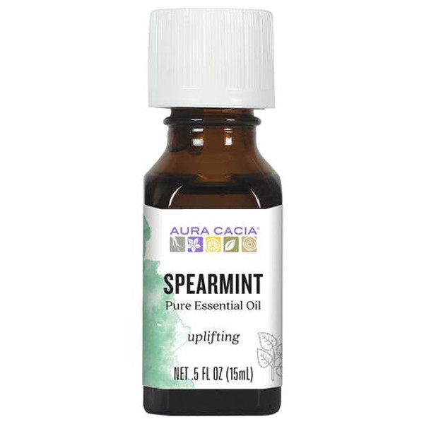 Aura Cacia Essential Oil, Spearmint .5Fl Oz