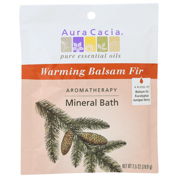 Aura Cacia Soothing Heat Mineral Bath Salt, 2.5 Oz
