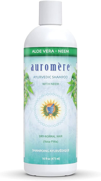 Auromere Ayurvedic Shampoo, Aloe Vera Neem 16Fl Oz