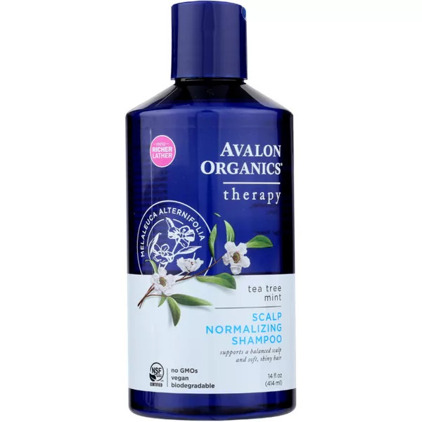 Avalon Organics Tea Tree Mint Therapy Shampoo 14 Fl Oz