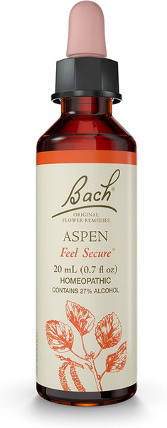Bach Original Remedies Aspen Flower Essence 0.7 Fl Oz
