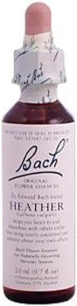Bach Flower Essence Original Remedy Dropper Heather Formula for Empathy and Connection, 0.7 Oz  
