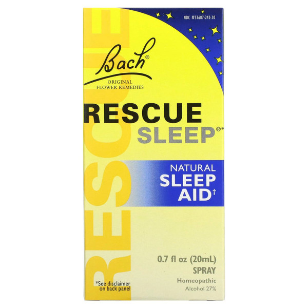 Bach Flower, Rescue Sleep 0.7 Fl Oz