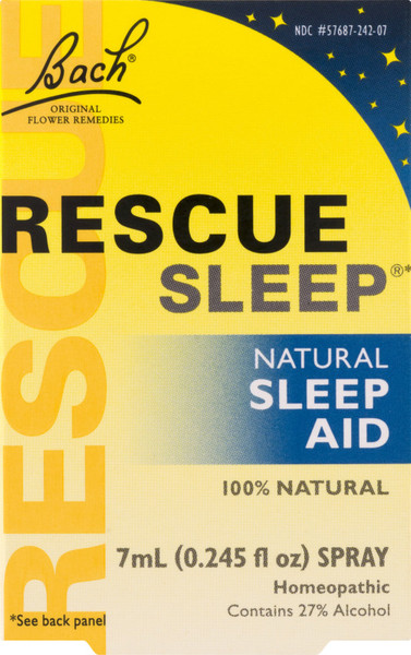 Bach Rescue Sleep Natural Sleep & Stress Relief Aid, 0.24 Oz