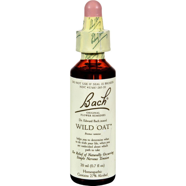 Bach Original Flower Wild Oat Flower Essence 0.7 Fl Oz