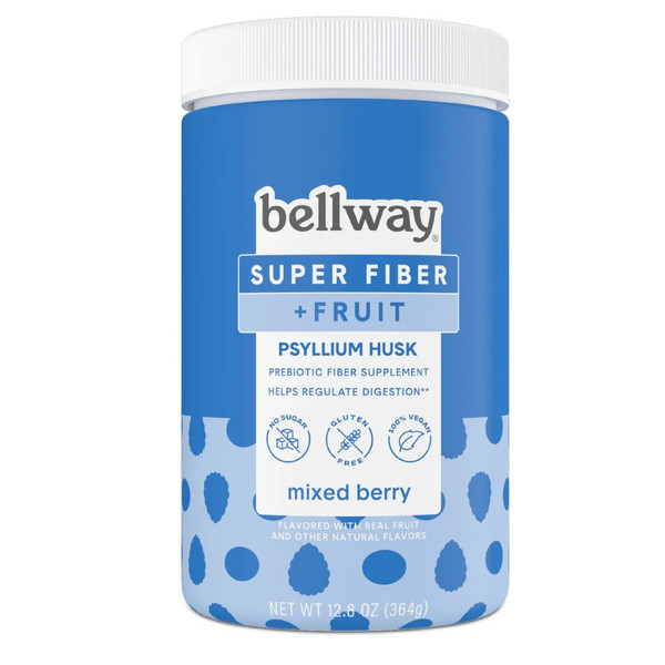 Bellway Super Fiber Mixed Berry Powder, 7.7 Oz