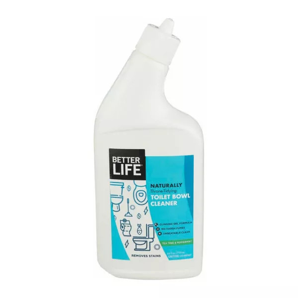 Better Life Toilet Bowl Cleaner With Tea Tree And Peppermint 24 Oz