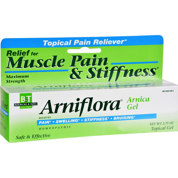 Boericke & Tafel Muscle Pain Arniflora Arnica Gel, 2.75 Oz