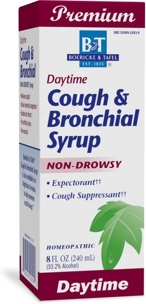 Boericke and Tafel Daytime Cough and Bronchial Syrup, 8 Oz
