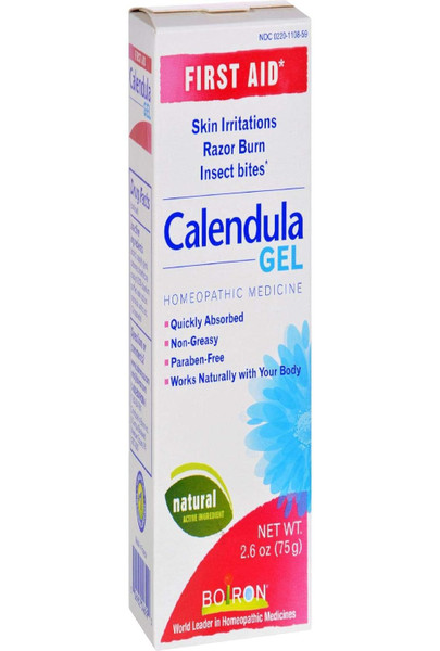 Boiron Calendula Gel Homeopathic Medicine For Skin 2.6 Oz