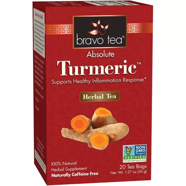 Bravo Teas & Herbs Turmeric Tea 20 Bags
