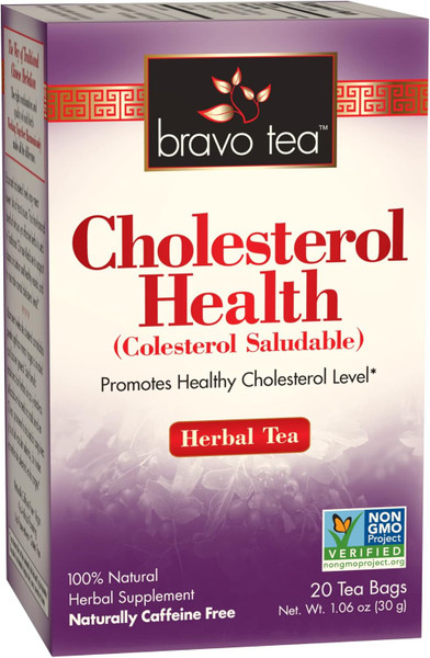 Bravo Tea Cholesterol Health Herbal Tea 20 Bags