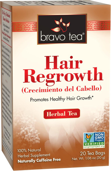 Bravo Tea Hair Regrowth Herbal Tea 20 Bags