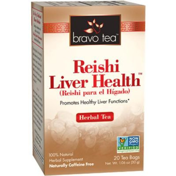 Bravo Tea Reishi Liver Health, 20 Bags
