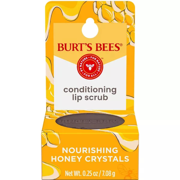 Burts Bees Natural Conditioning Lip Scrub, 0.25 Oz