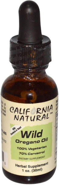 California Natural Wild Oregano Oil 1 Fl Oz