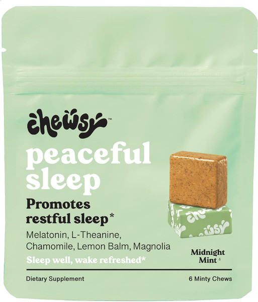 Chewsy Peaceful Sleep Chews for Natural Sleep Support, 6 Ea