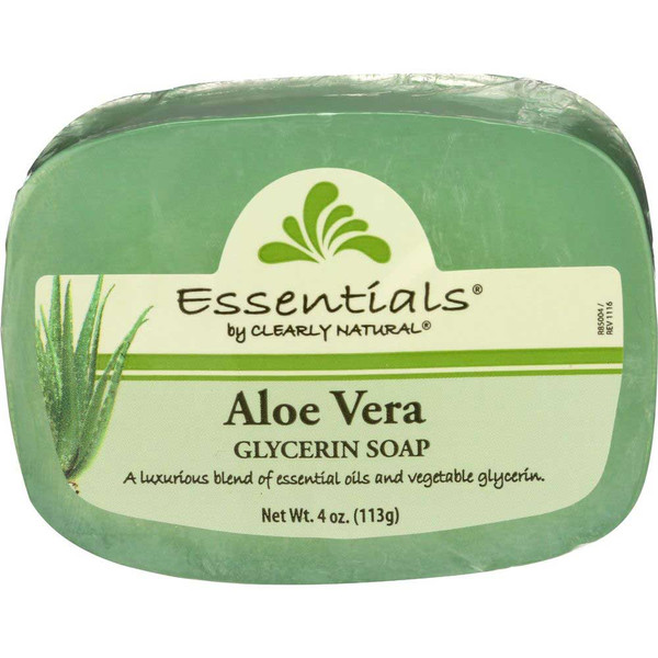 Clearly Natural Glycerine Bar Soap Aloe Vera 4Oz