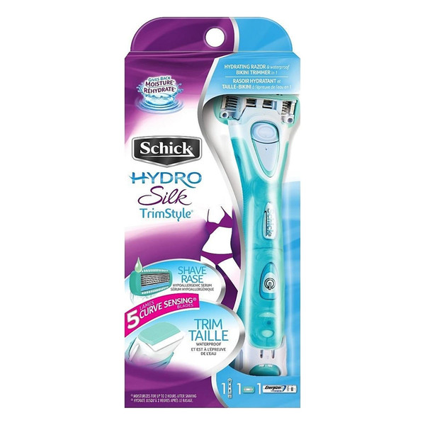 Schick Hydro Silk Trimstyle Hydrating Razor & Bikini Trimmer 1 Ea