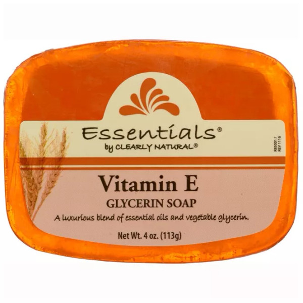 Clearly Natural Glycerine Bar Soap Vitamin E 4Oz