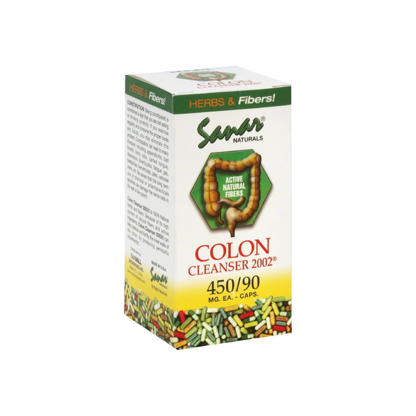 Sanar Naturals Colon Cleanser 2002 450 Mg Capsules 90 Ea