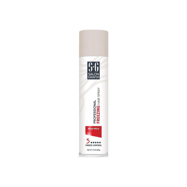 Salon Grafix Freezing Hair Spray  Mega Hold 10 Oz