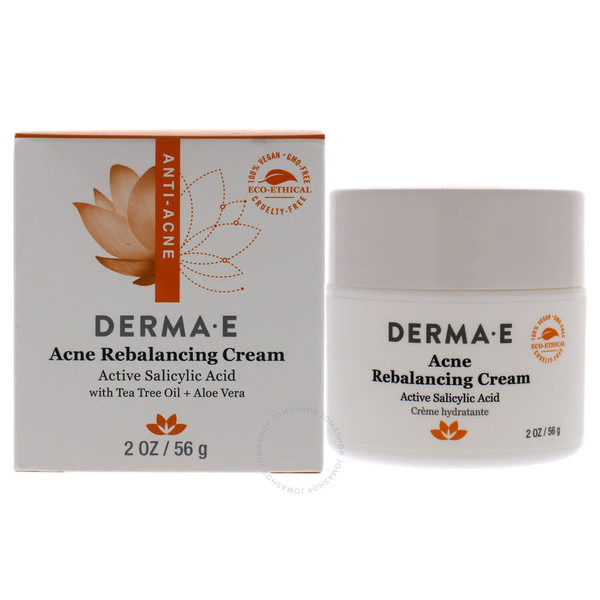 Derma E Anti-Acne Oil Control Matte Moisturizer For Skin -?? 2Oz