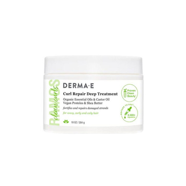 Derma E Curl Repair Deep Treatment For Hair, 10 Oz