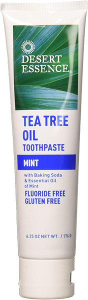 Desert Essence Tea Tree Oil Toothpaste Mint - 6.25