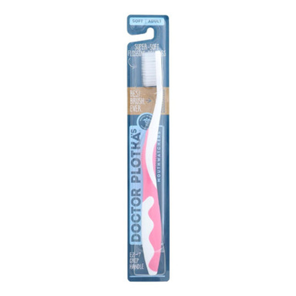 Doctor Plotke'S Adult Toothbrush Rose 1 Ct