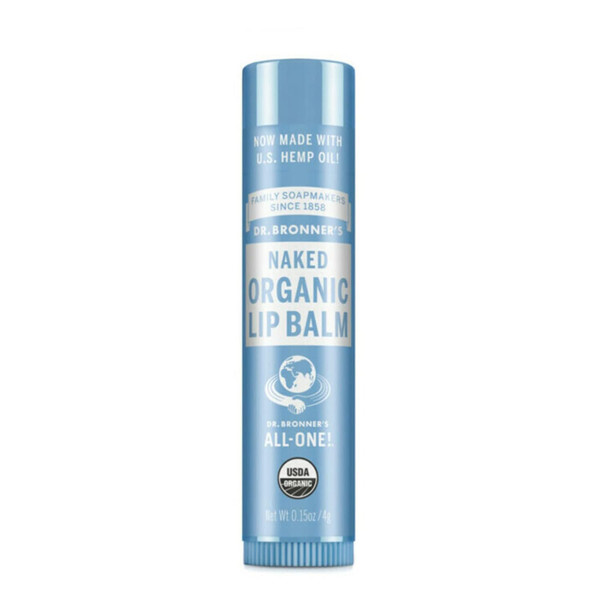 Dr. Bronner'S Naked Organic Lip Balm- 0.15 Oz