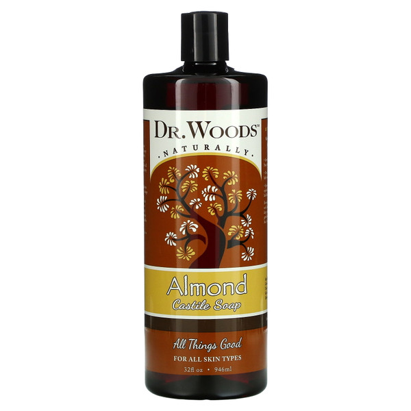 Dr. Woods Pure Almond Castile Soap - 32 Oz