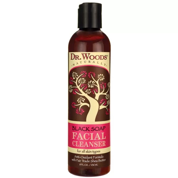 Dr. Woods Black Soap Facial Cleanser 8 Fl Oz