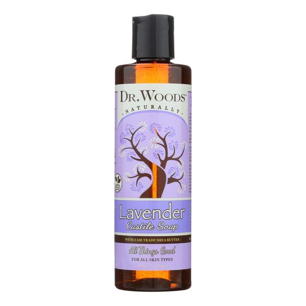 Dr. Woods Lavender Castile Soap - 8 Fl Oz