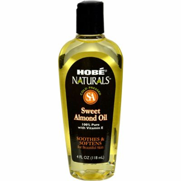 Hobe Labs Naturals Sweet Almond Oil, 4 Fl Oz