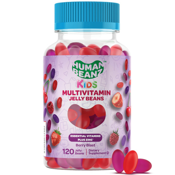 Human Beanz Multivitamin Jelly Bean Gummies 120 Ct