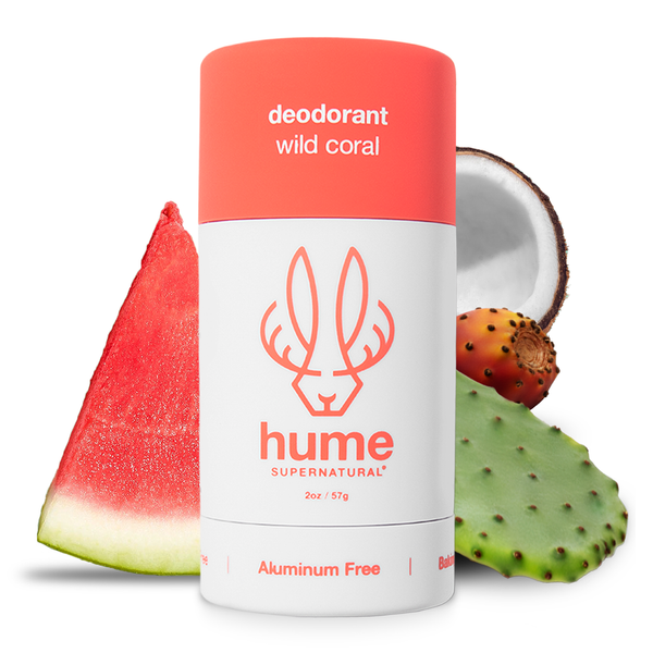 Hume Supernatural Deodorant Wild Coral 2 Oz