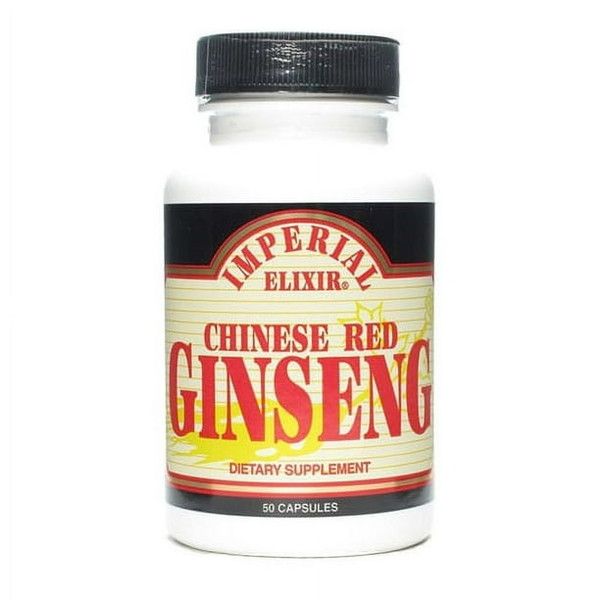 Imperial Elixir Chinese Red Ginseng 500 Mg - 50 Ct