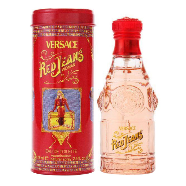 Red Jeans By Versace Women'S Eau De Toilette Spray 2.5 Oz