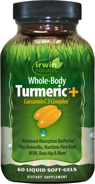 Irwin Naturals Whole-Body Turmeric Extra - 60 Ct