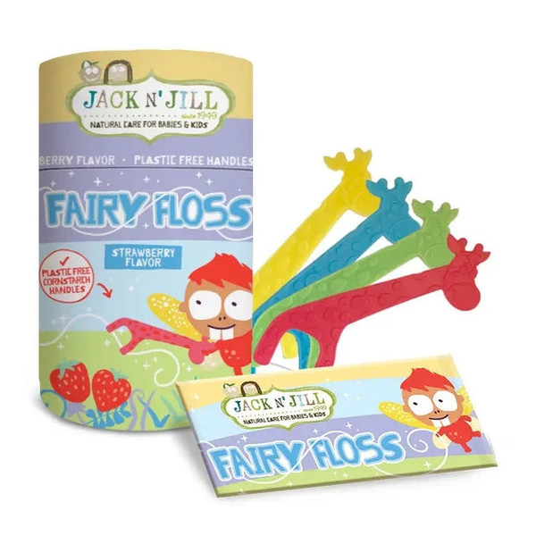 Jack N Jill Fairy Floss Strawberry 30 Count