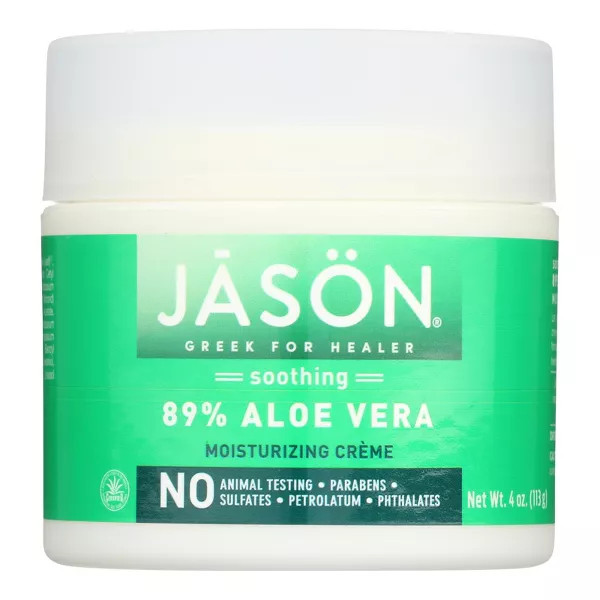 Jason Soothing 80% Aloe Vera Moisturizing Cream - 4 Oz