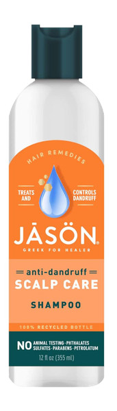 Jason Anti-Dandruff Scalp Care Shampoo - 12 Fl Oz